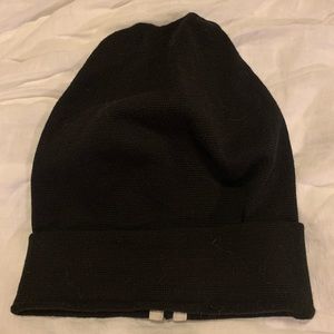 Rick Owens beanie hat black